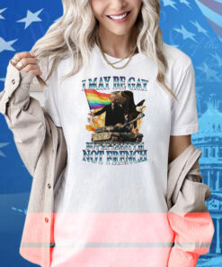 George Washington I May Be Gay But At Least I’m Not French Pride Flag Shirt