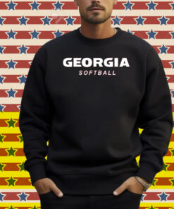 Georgia Softball Logo Stack Shirt