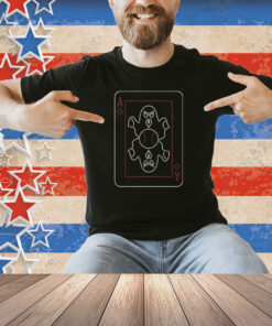Ghost Fork Ace Card Shirt