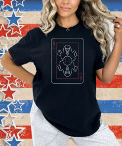 Ghost Fork Ace Card Shirt