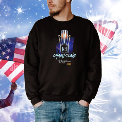 Gotham FC Champions 2025 Concacaf W Champions Cup Winners Soccer T-Shirt