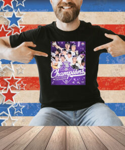Holy Cross Crusaders Baseball Are The 2025 Patriot League Champions Shirt