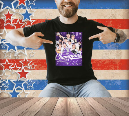 Holy Cross Crusaders Baseball Are The 2025 Patriot League Champions Shirt