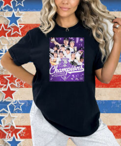 Holy Cross Crusaders Baseball Are The 2025 Patriot League Champions Shirt