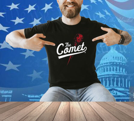 Hyeseong Kim Wearing The Comet Dodger Shirt