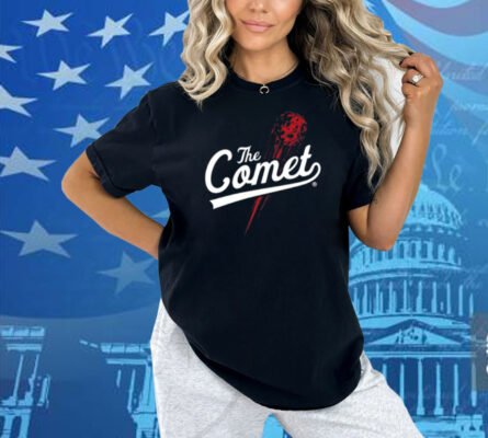 Hyeseong Kim Wearing The Comet Dodger Shirt