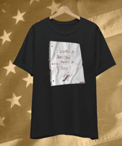 I Stopped By. Take Josh Conerly Jr. Thnx! T-Shirt