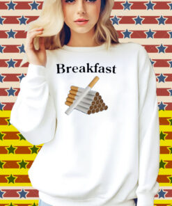 Illegalshirts Breakfast Cigarette Shirt