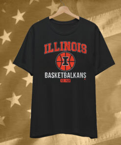 Illinois Basketbalkans T-Shirt