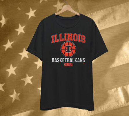 Illinois Basketbalkans T-Shirt