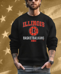 Illinois Basketbalkans T-Shirt