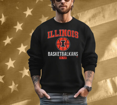 Illinois Basketbalkans T-Shirt