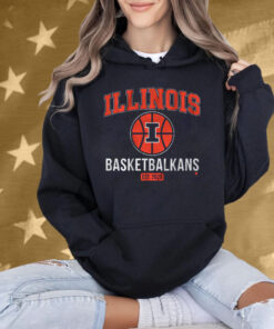 Illinois Basketbalkans T-Shirt