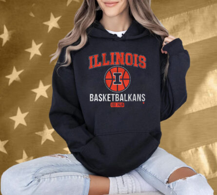Illinois Basketbalkans T-Shirt