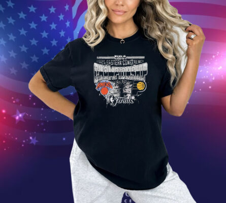 Indiana Pacers Vs New York Knicks Matchup NBA 2025 Eastern Conference Finals Shirt