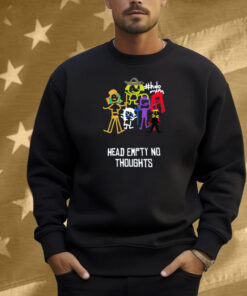 Itta12065 Head Empty No Thoughts Shirt