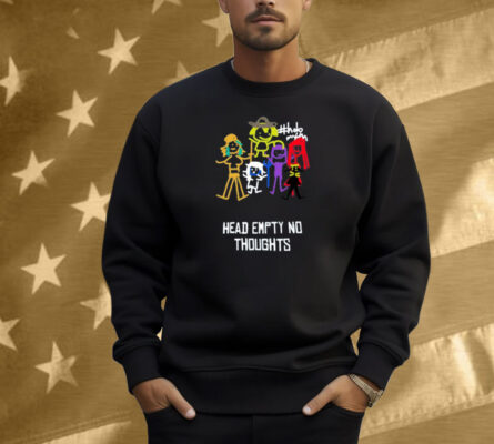 Itta12065 Head Empty No Thoughts Shirt