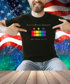 Jack Poso Fidelity Bravery Integrity And Proud Of It Shirt