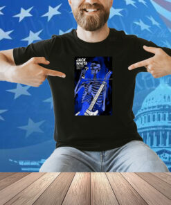 Jack White The Snares Tour May 26 2025 Sacramento Skeleton Shirt