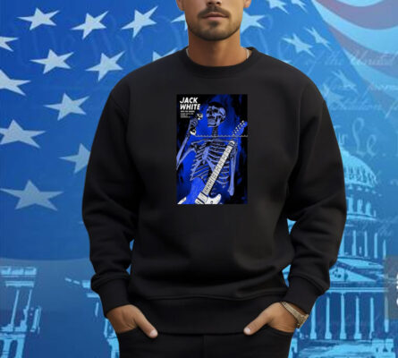 Jack White The Snares Tour May 26 2025 Sacramento Skeleton Shirt