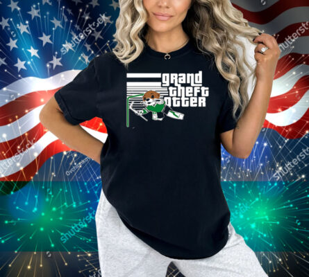 Jake Oettinger Grand Theft Otter Dallas Hockey Shirt