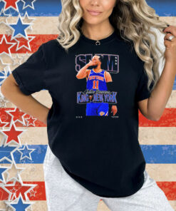 Jalen Brunson King Of New York Knicks Slam Cover Shirt