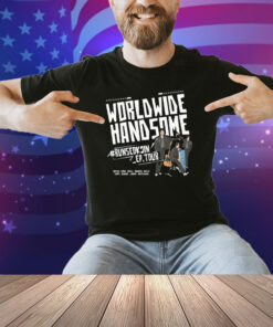 Jin BTS Worldwide Handsome Tour Shirt