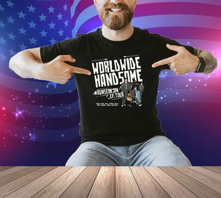 Jin BTS Worldwide Handsome Tour Shirt
