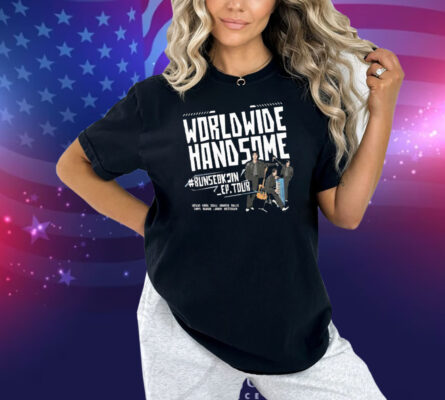 Jin BTS Worldwide Handsome Tour Shirt