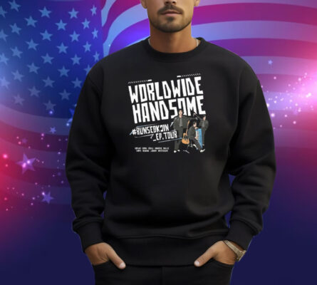 Jin BTS Worldwide Handsome Tour Shirt