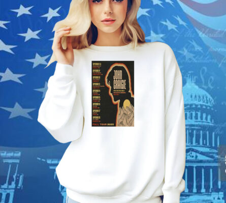 John Craigie Fall Tour 2025 Dates Shirt