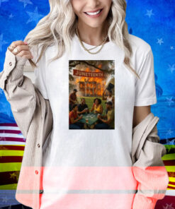 Juneteenth La Plantation Fire Shirt