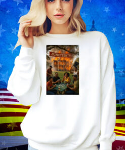 Juneteenth La Plantation Fire Shirt