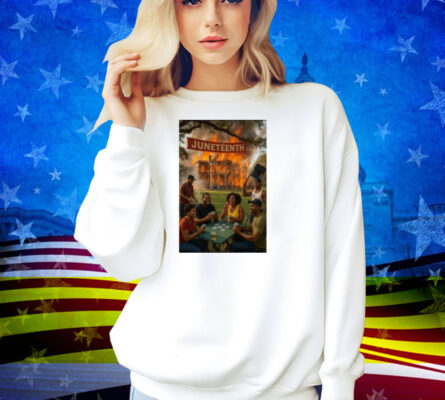 Juneteenth La Plantation Fire Shirt