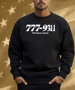 Kenneth Turner 777 931 If You Know You Know Shirt