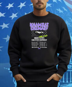 Khamzat Chimaev Chicago August 16 2025 Middleweight Championship Borz Tour Eyes Full Violence Shirt
