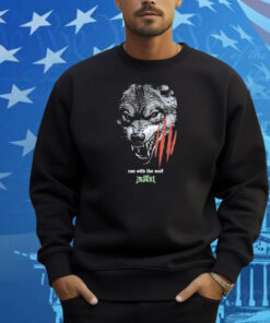 Khamzat Chimaev Run With The Wolf Full Violence Shirt