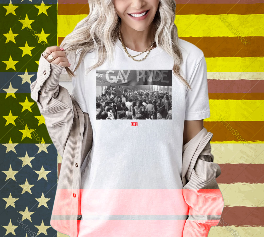 LIFE Magazine Gay Pride Shirt LIFE Magazine Gay Pride Shirt