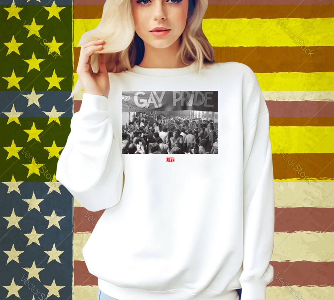 LIFE Magazine Gay Pride Shirt LIFE Magazine Gay Pride Shirt