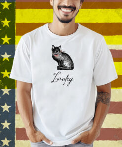 Laufey Black Cat White New Shirt