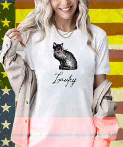 Laufey Black Cat White New Shirt