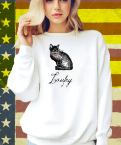 Laufey Black Cat White New Shirt