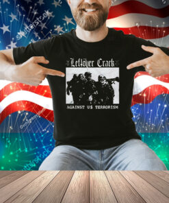 Leftover Crack Against US Terrorism 2003 Tour Shirt