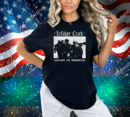 Leftover Crack Against US Terrorism 2003 Tour Shirt