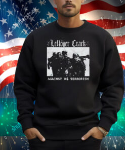 Leftover Crack Against US Terrorism 2003 Tour Shirt