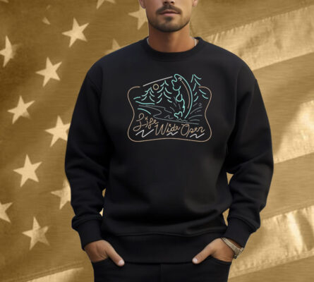 Life Wide Open Cboystv Neon Fishing Shirt