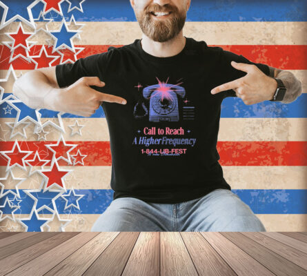 Lightning In A Bottle Call To Reach A Higher Frequency A New Dimension Hotline LIB Fest Shirt