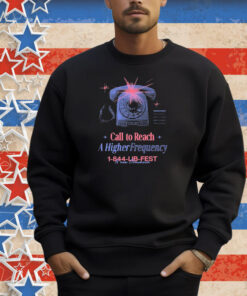 Lightning In A Bottle Call To Reach A Higher Frequency A New Dimension Hotline LIB Fest Shirt