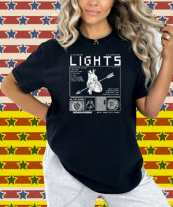 Lights Alive Again Lyric Shirt
