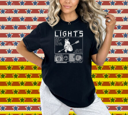 Lights Alive Again Lyric Shirt